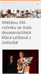 Mobile Screenshot of akademievhudecka.cz